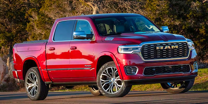 Red Ram 1500 Truck
