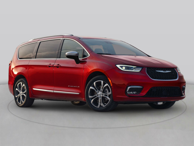 Red 2025 Chrysler Pacifica