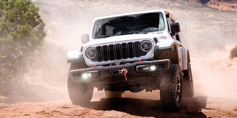 White 2026 Jeep Wrangler