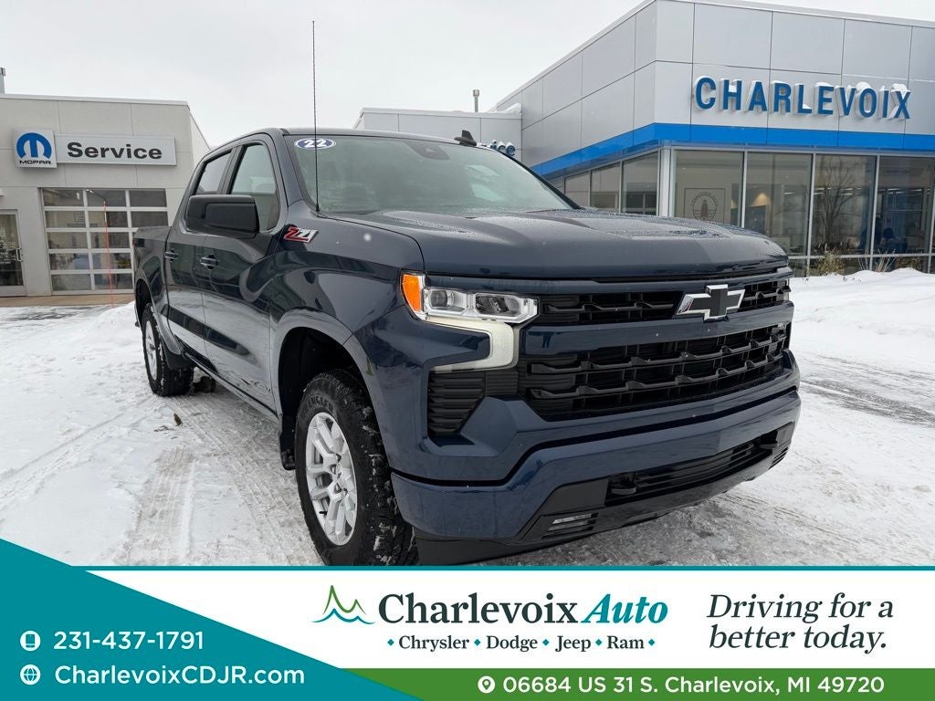 2022 Chevrolet Silverado 1500 4WD Crew Cab Short Bed RST