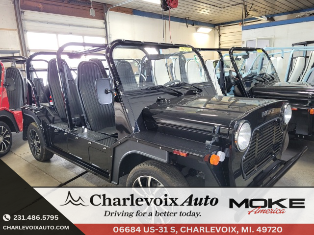 2023 MOKE MOKE Black and white bimini top included