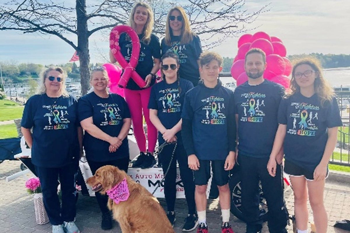 Walk Run Cure Sue DeYoung Judy Edgar Memorial Breast Cancer 5K